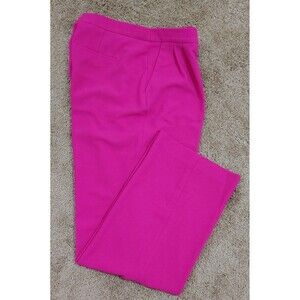 BAR III Women’s Pink High Rise Wide Leg Pants Size 14 Business Office Classic
